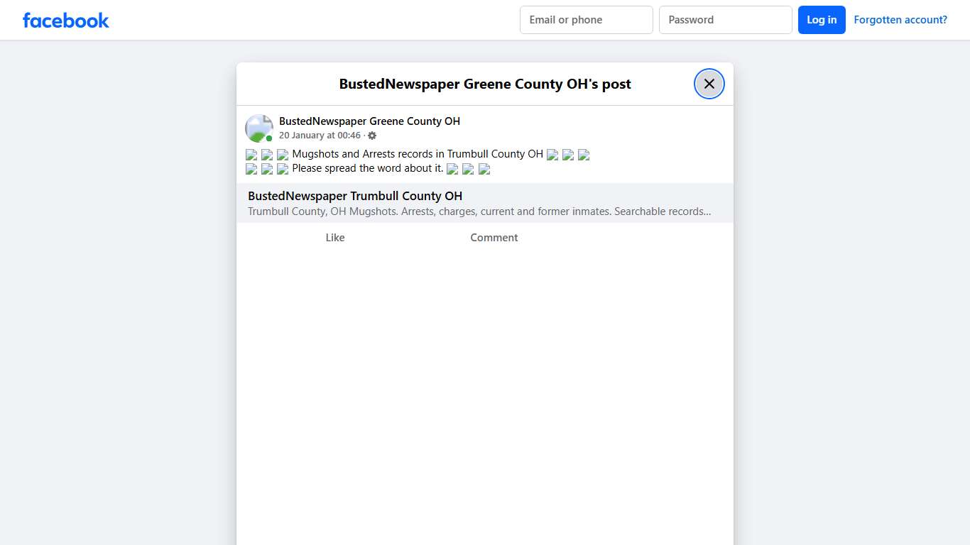 🔥 🔥 🔥 Mugshots and... - BustedNewspaper Greene County OH Facebook